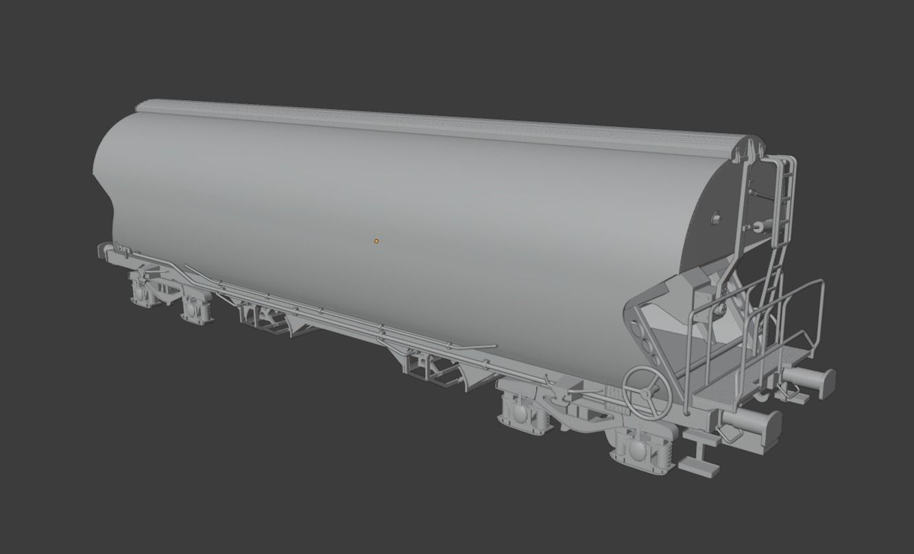H0 1-87 scale Tagnpps 95 grain wagon 3D print model_7