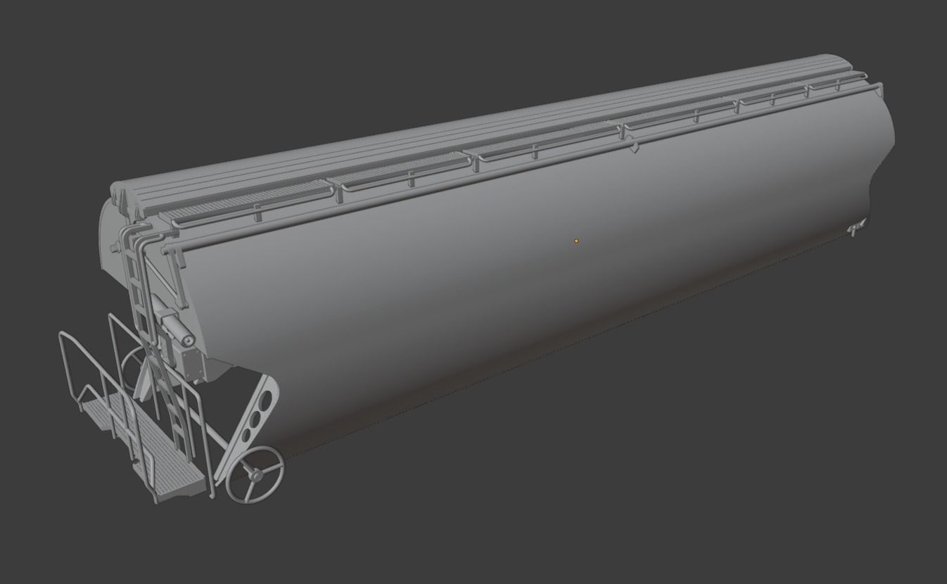 H0 1-87 scale Tagnpps 95 grain wagon 3D print model_11