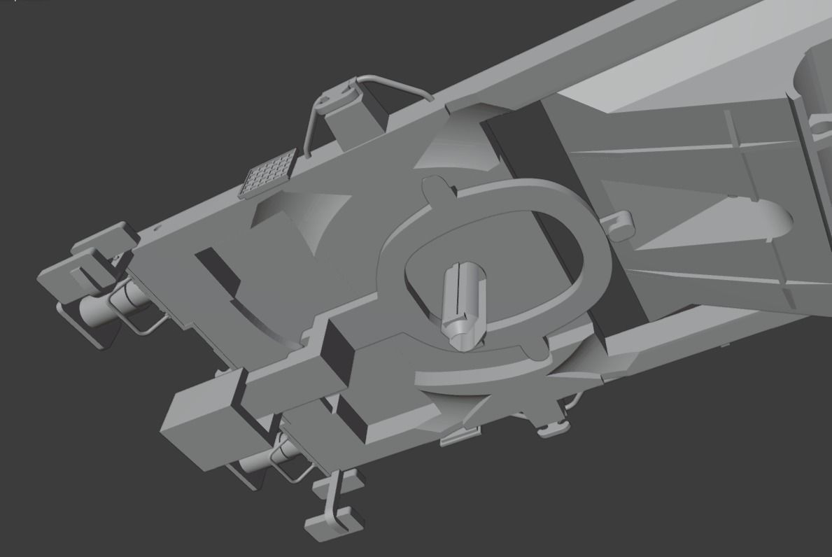 H0 1-87 scale Tagnpps 95 grain wagon 3D print model_13