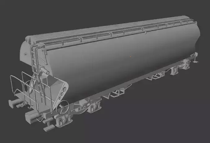 H0 1-87 scale Tagnpps 95 grain wagon 3D print model