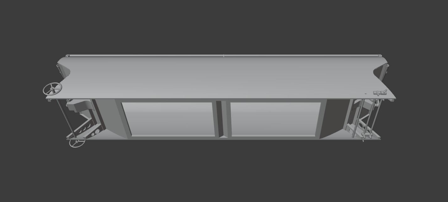 H0 1-87 scale Tagnpps 95 grain wagon 3D print model_14