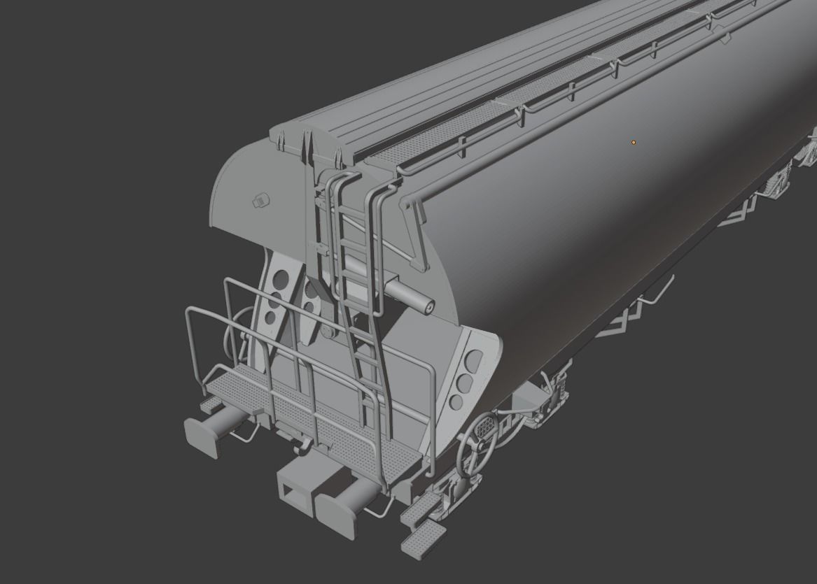 H0 1-87 scale Tagnpps 95 grain wagon 3D print model_9