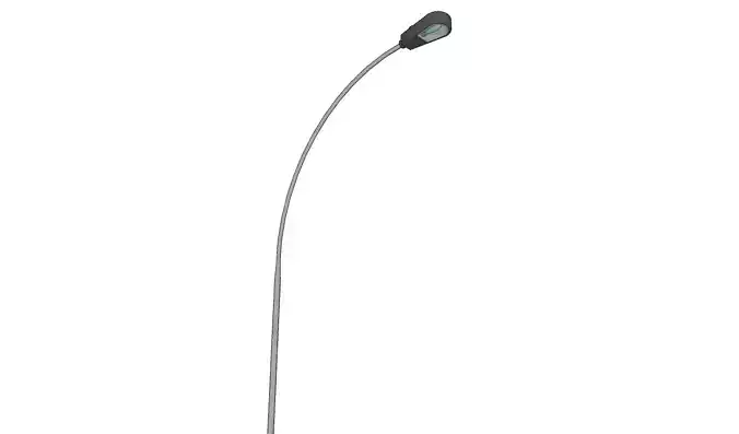 Lamp Post - Light Pole - Light Post - Street Light 03 3D model