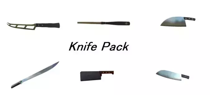 Ultimate kitchen knife pack