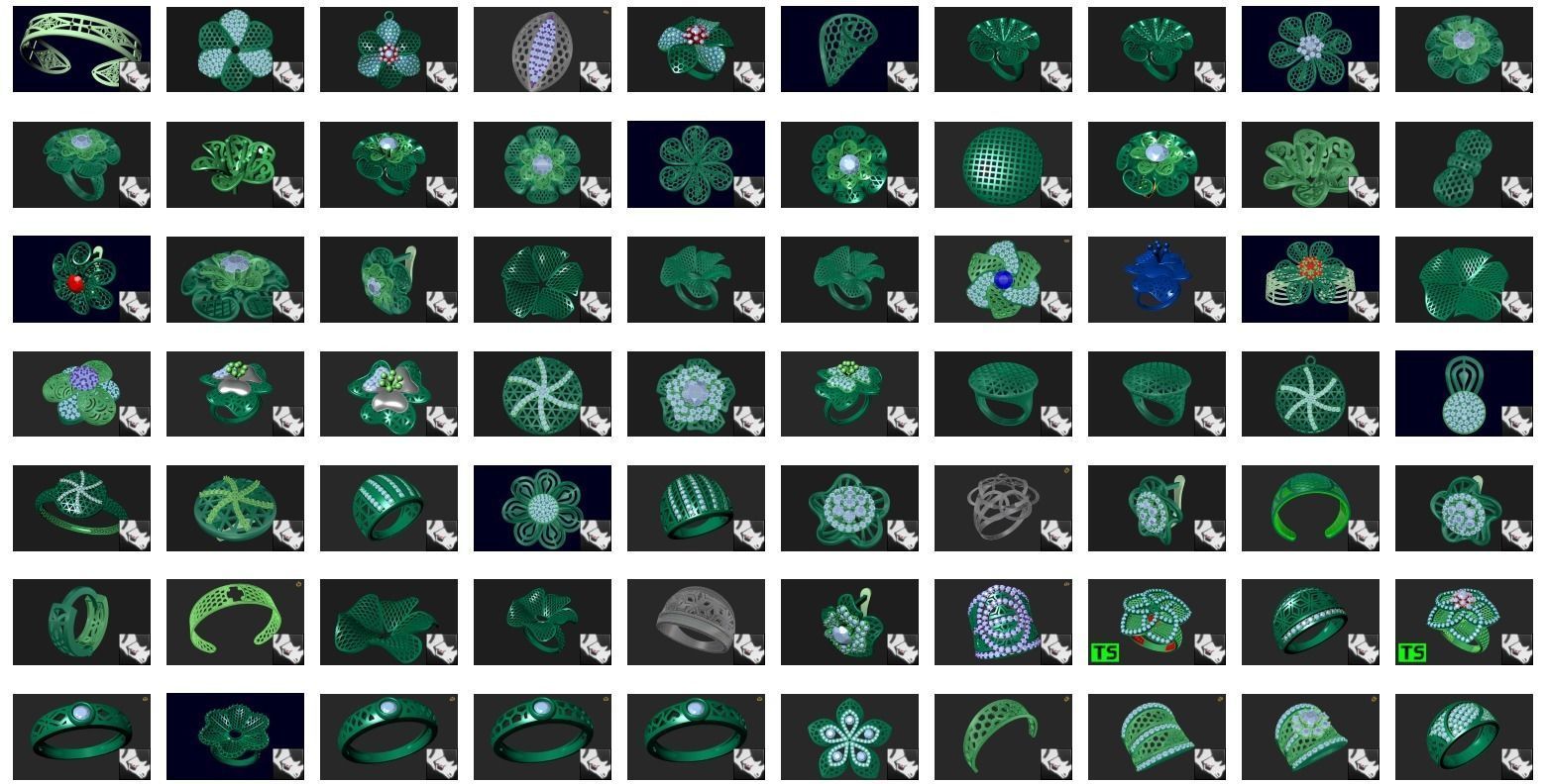 3000 Ultra Vision Turkish Mesh Jewelry Earrings Pendant Bracele 3D print model_4