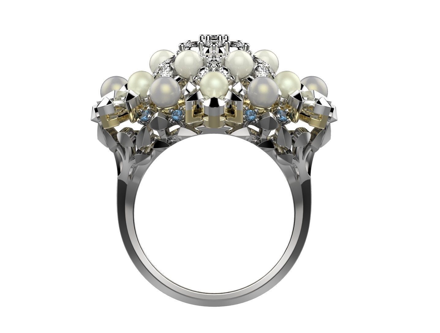 Ring 159-1 3D print model_4