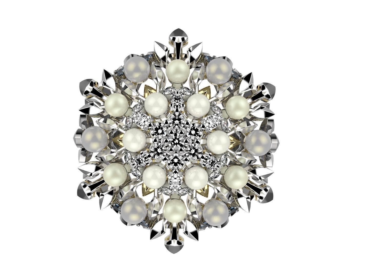 Ring 159-1 3D print model_2