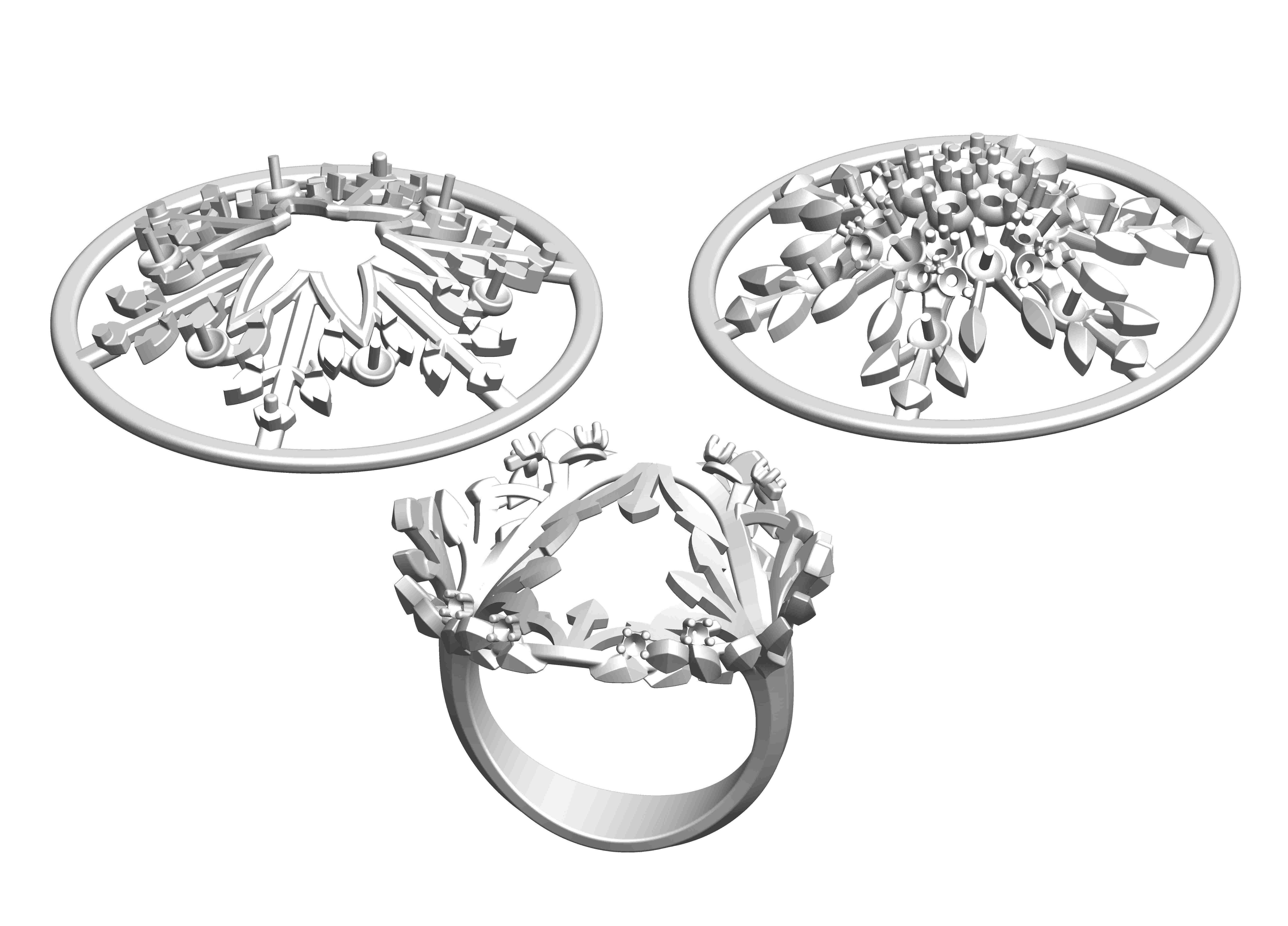Ring 159-1 3D print model_8
