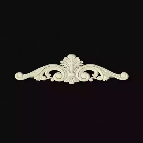dekor shabby chic - ornate scroll trim