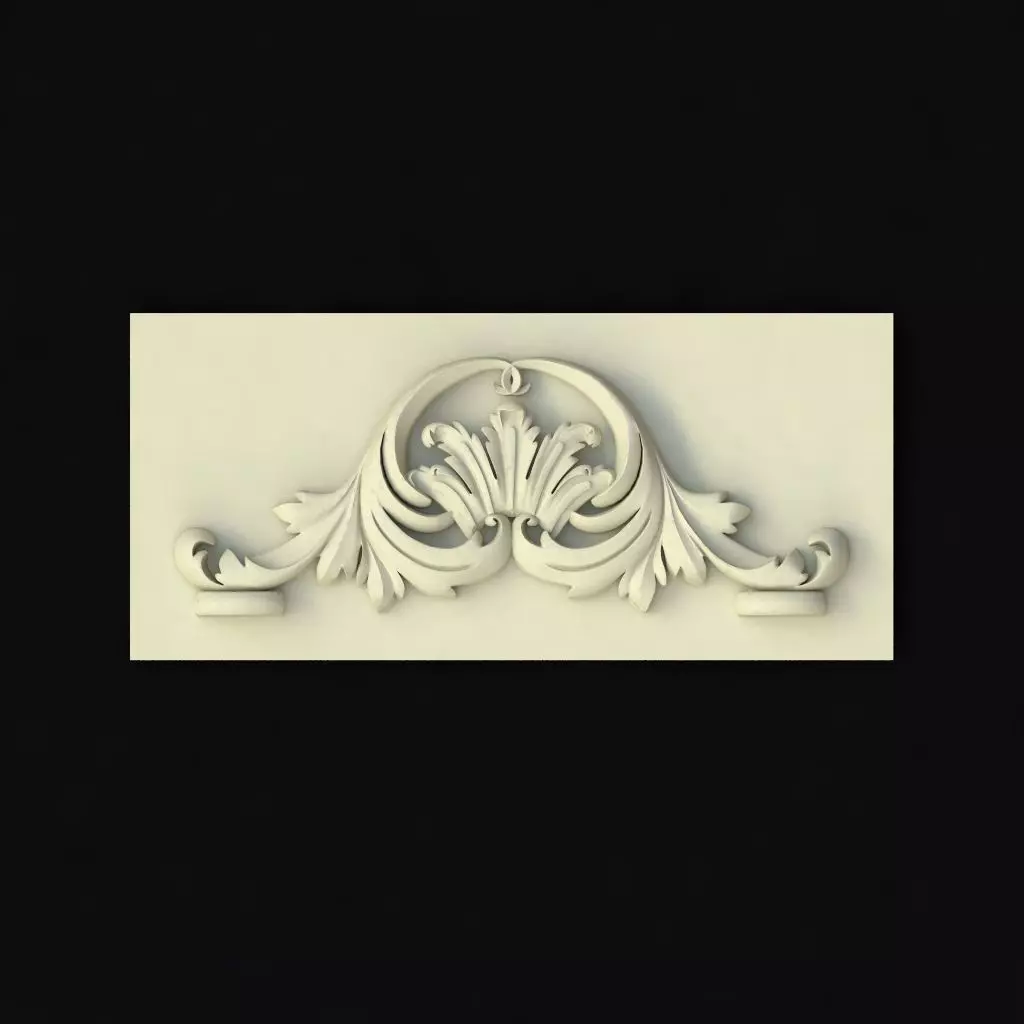 dekor ornate corbel 3D model