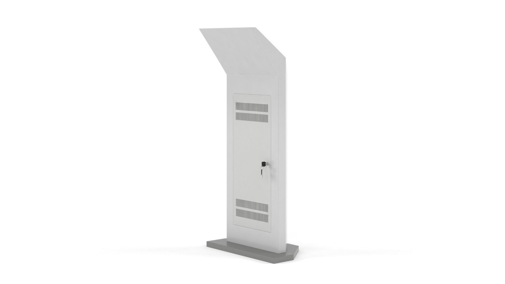 Information Kiosk 3D model_4