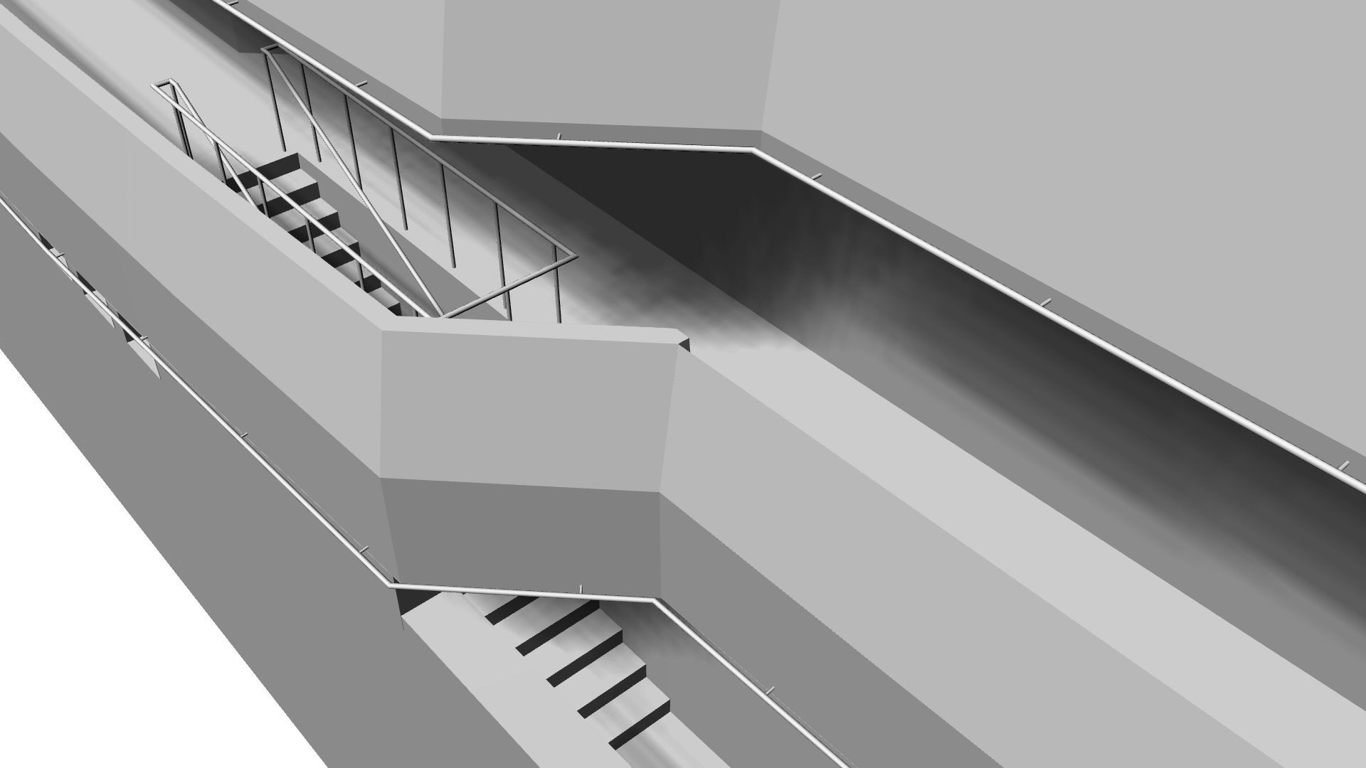 130 Meter Mega Yacht 3D model_21