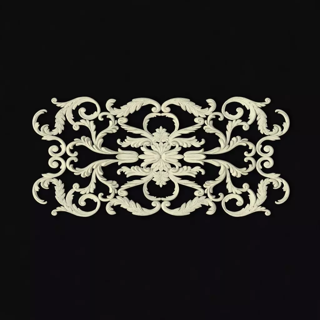 dekor ornate design 3D model_0