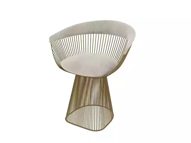 chair model gold with seat