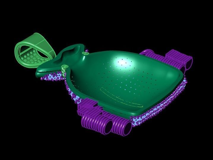 Sack of money pendant 3D print model_12