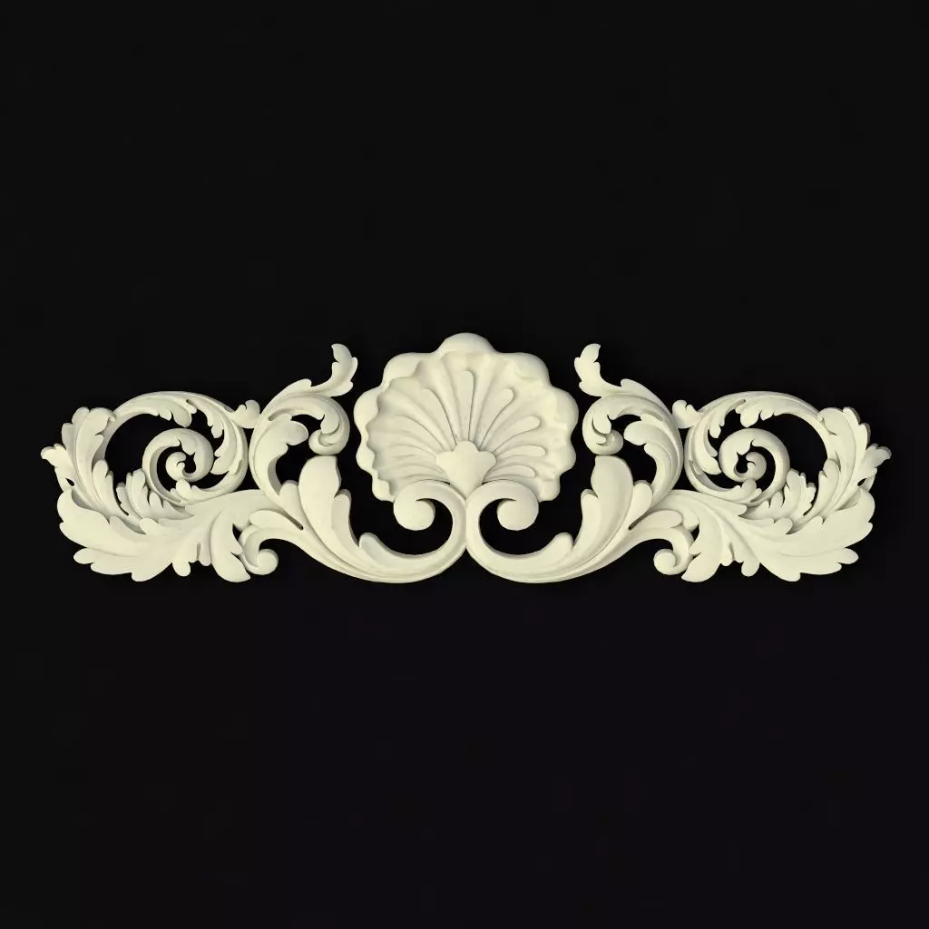 dekor ornate crown 3D model_0