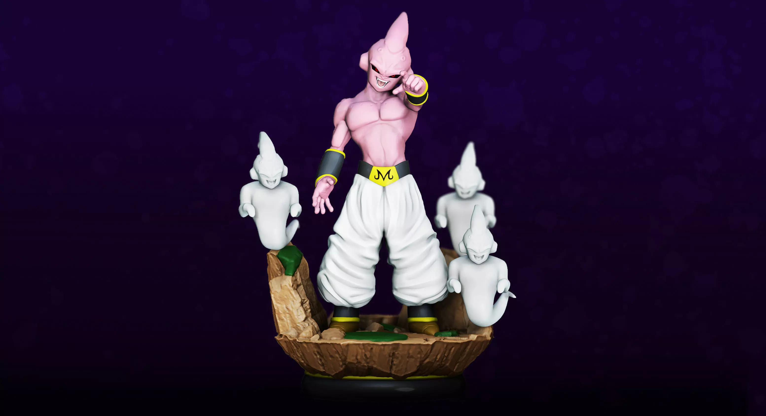 Kid Buu - Majin Buu Dragon Ball Z 3D print model