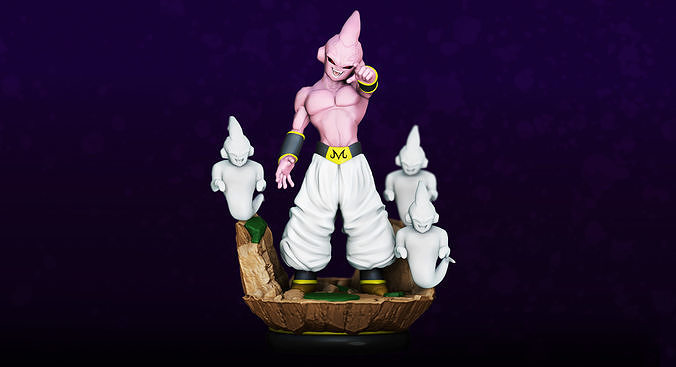 Kid Buu - Majin Buu Dragon Ball Z  3D print model
