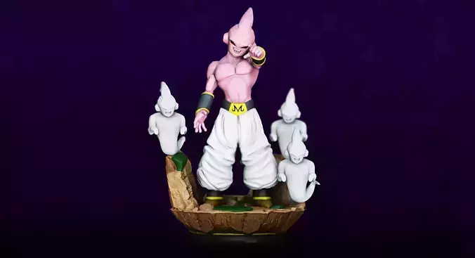 Kid Buu - Majin Buu Dragon Ball Z  3D print model