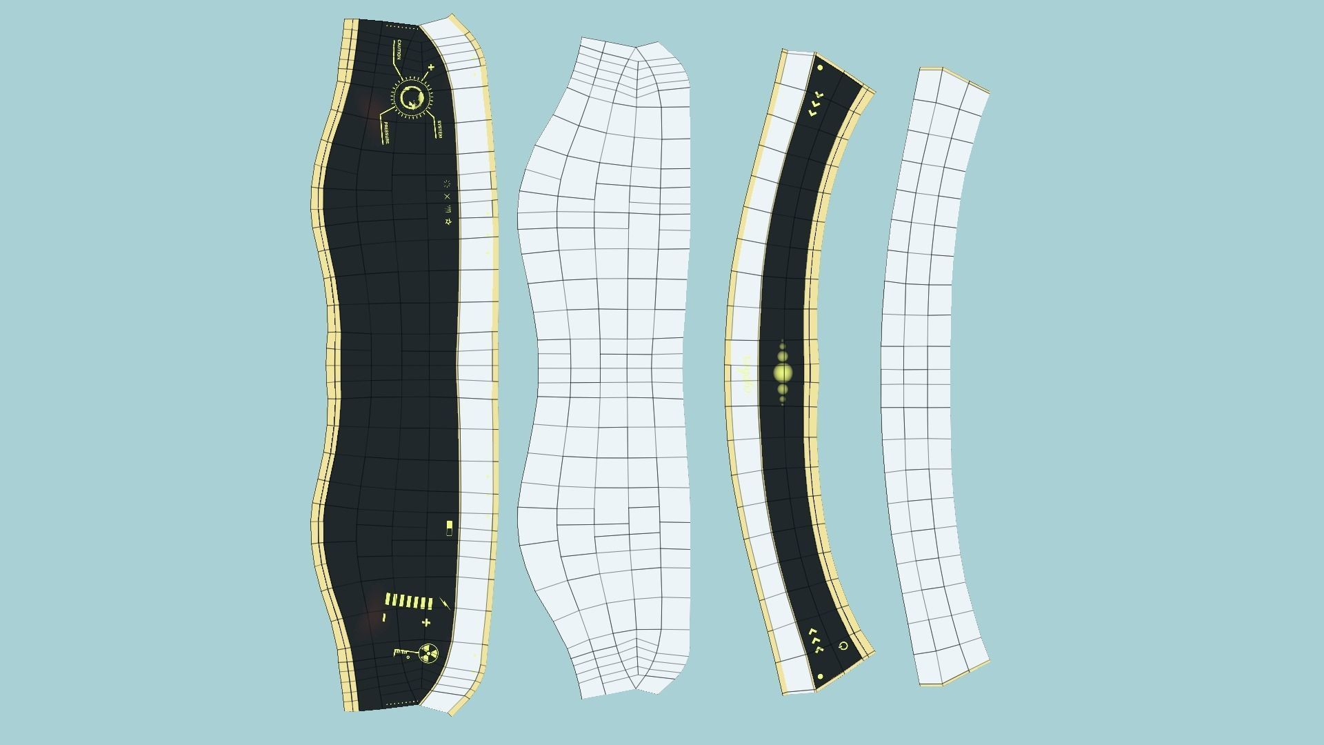 10 SciFi Glasses B Collection - Character Design Fashion _63