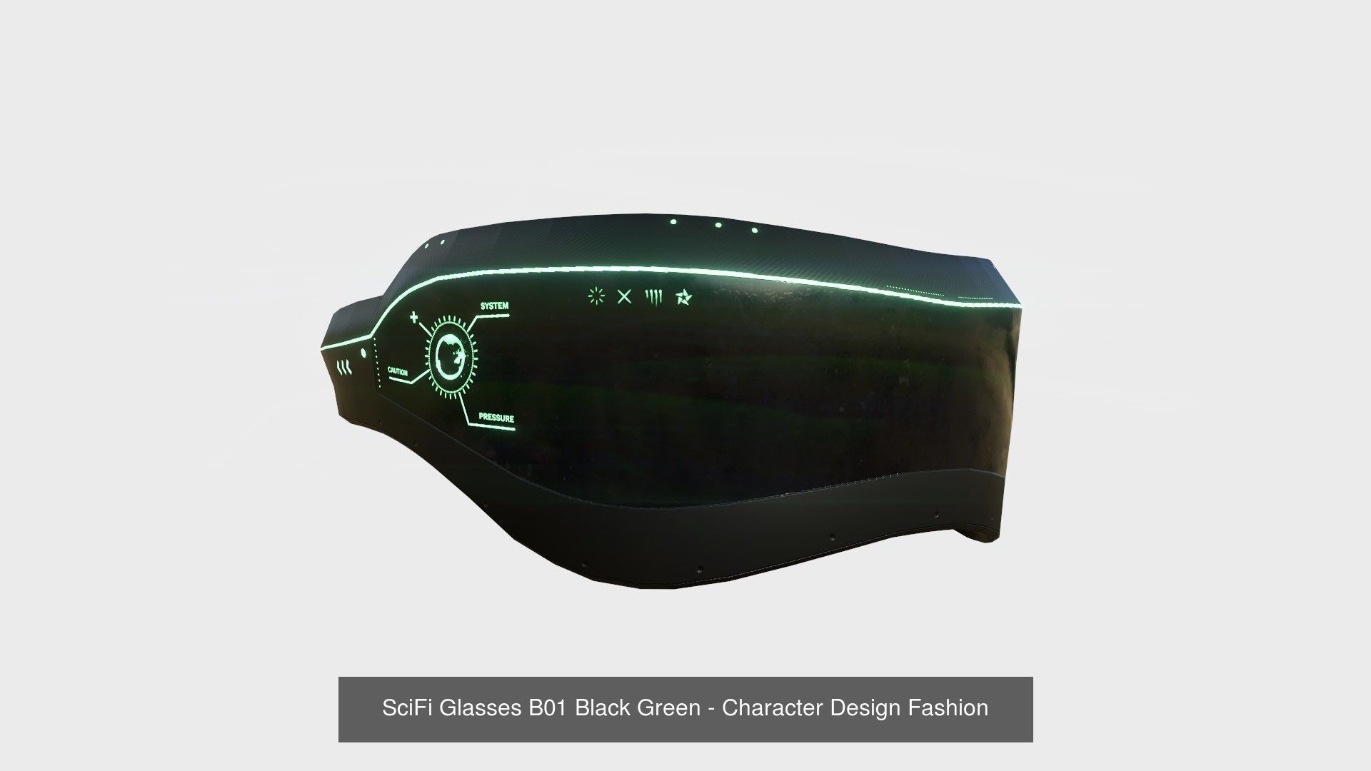 10 SciFi Glasses B Collection - Character Design Fashion _2
