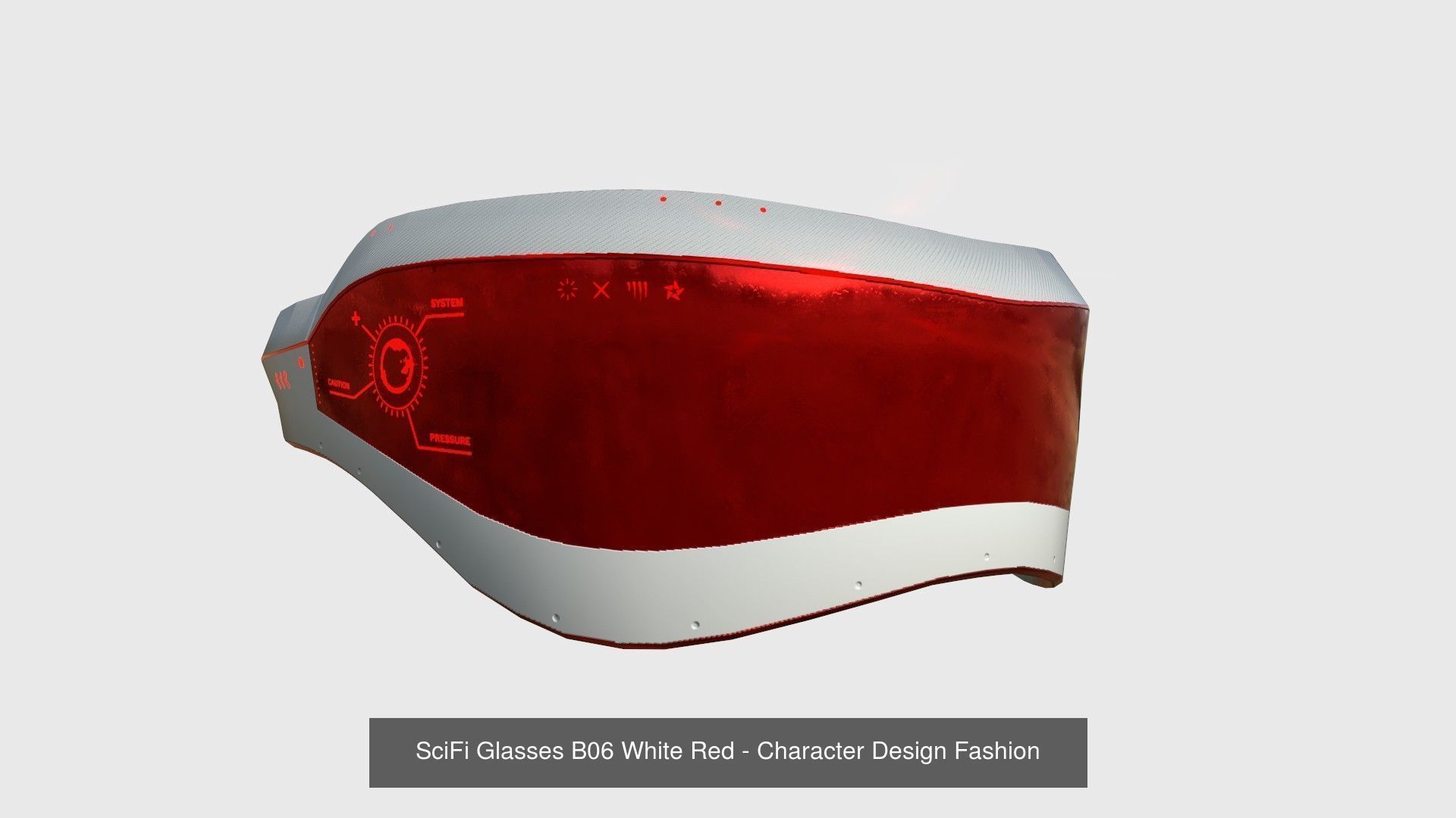10 SciFi Glasses B Collection - Character Design Fashion _7
