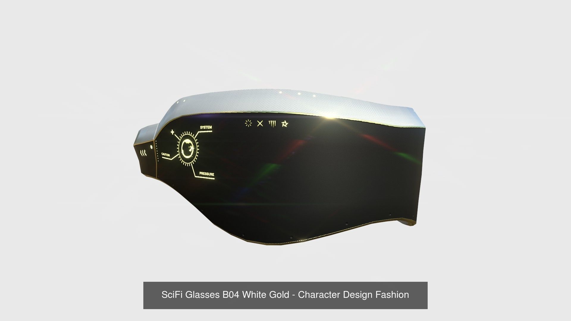 10 SciFi Glasses B Collection - Character Design Fashion _5