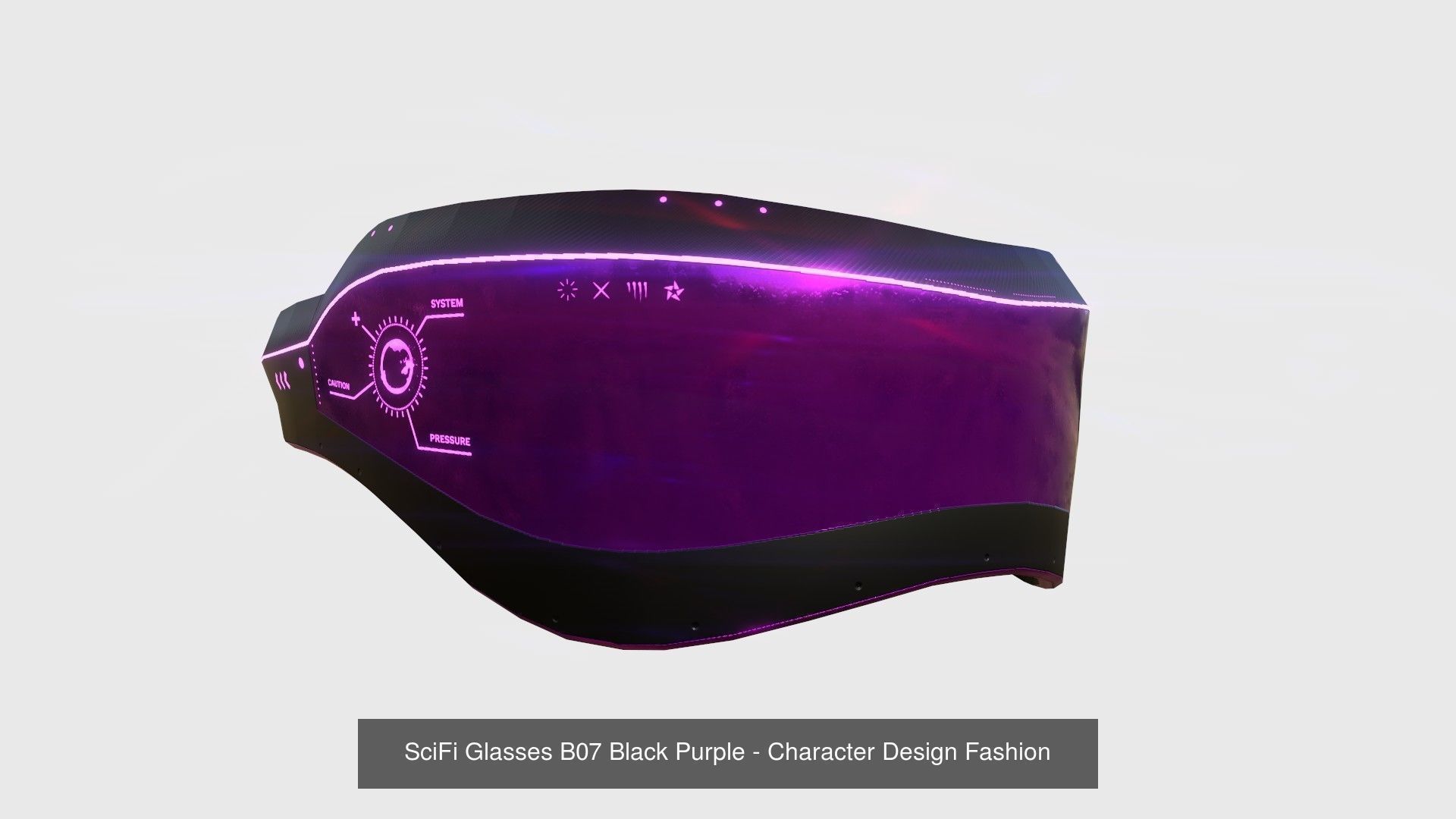 10 SciFi Glasses B Collection - Character Design Fashion _8