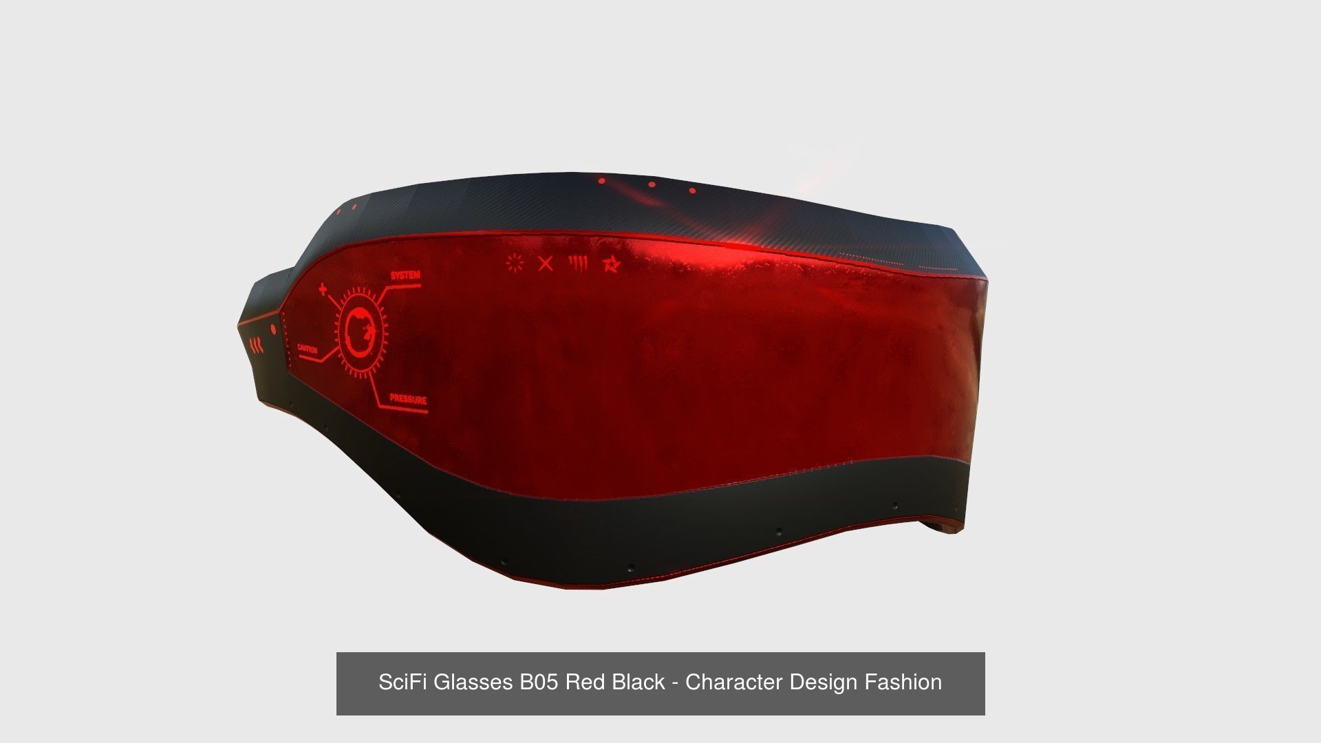 10 SciFi Glasses B Collection - Character Design Fashion _6