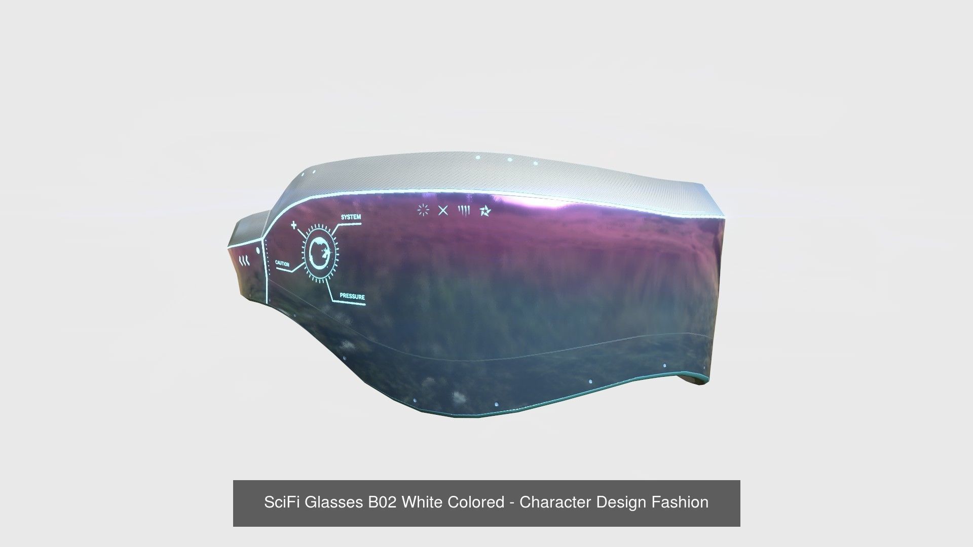10 SciFi Glasses B Collection - Character Design Fashion _3