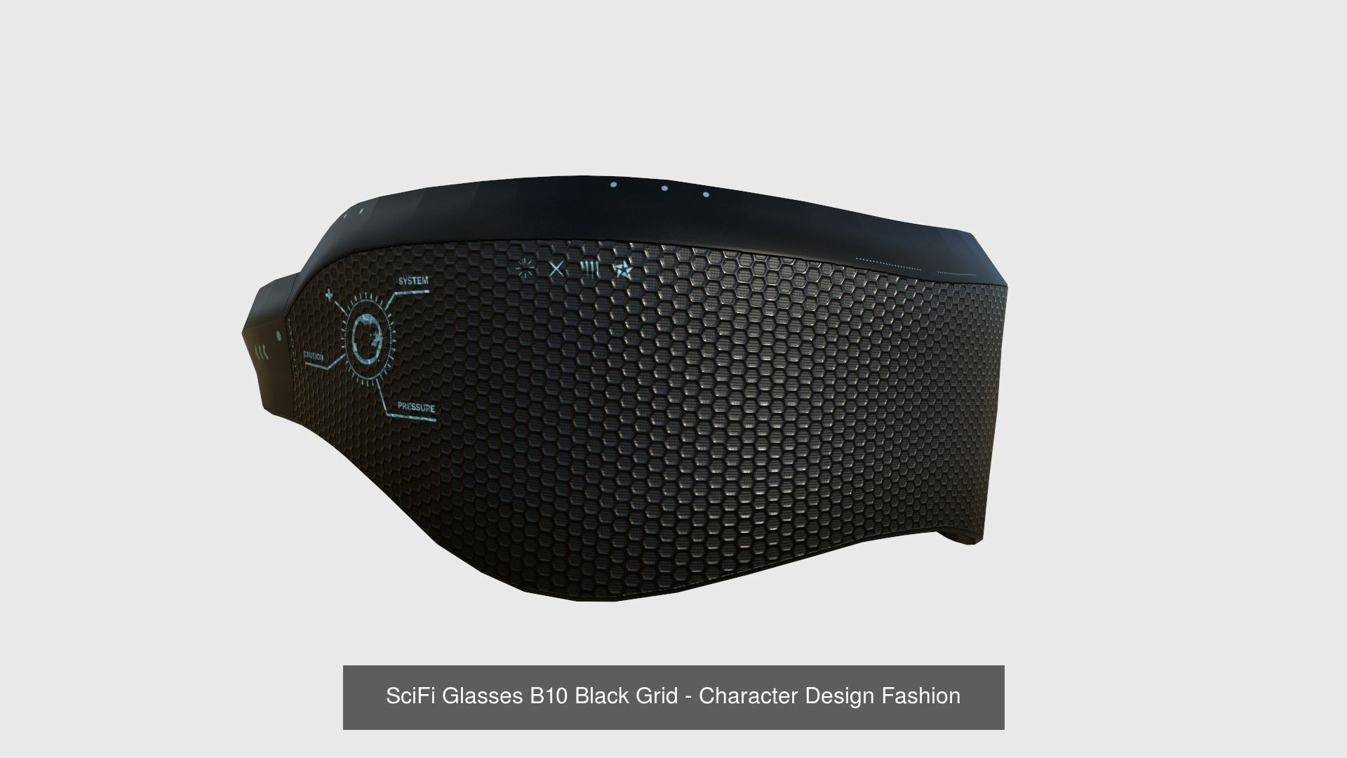 10 SciFi Glasses B Collection - Character Design Fashion _11