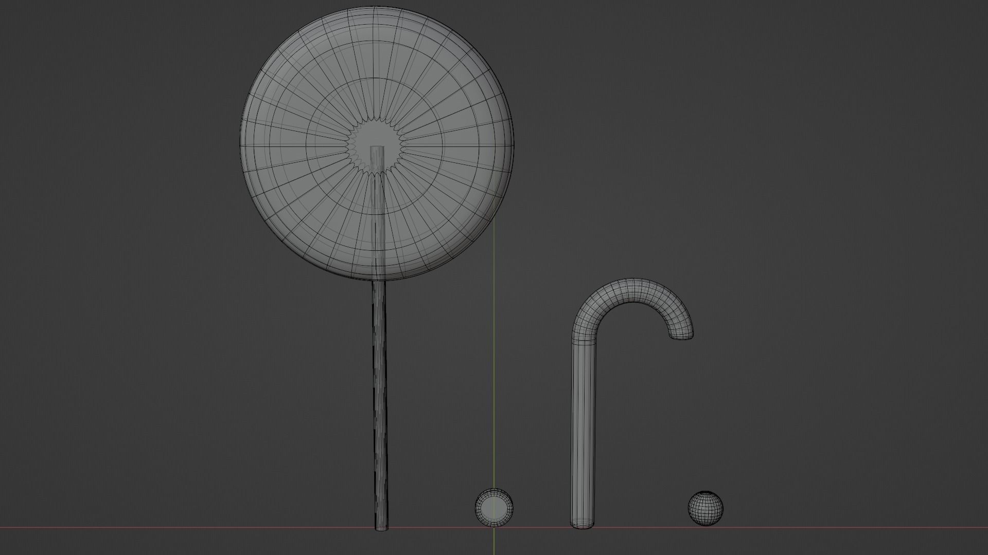 Peppermint candy 3D model_5