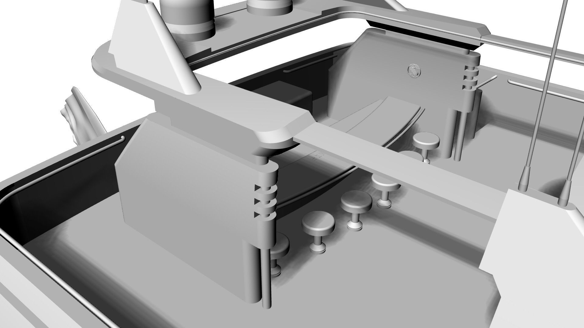 48 Meter Superyacht 3D model_12