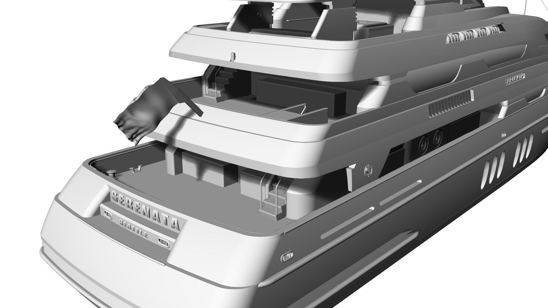 48 Meter Superyacht 3D model_11