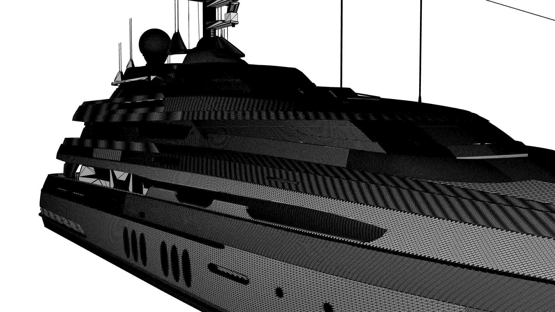 48 Meter Superyacht 3D model_15