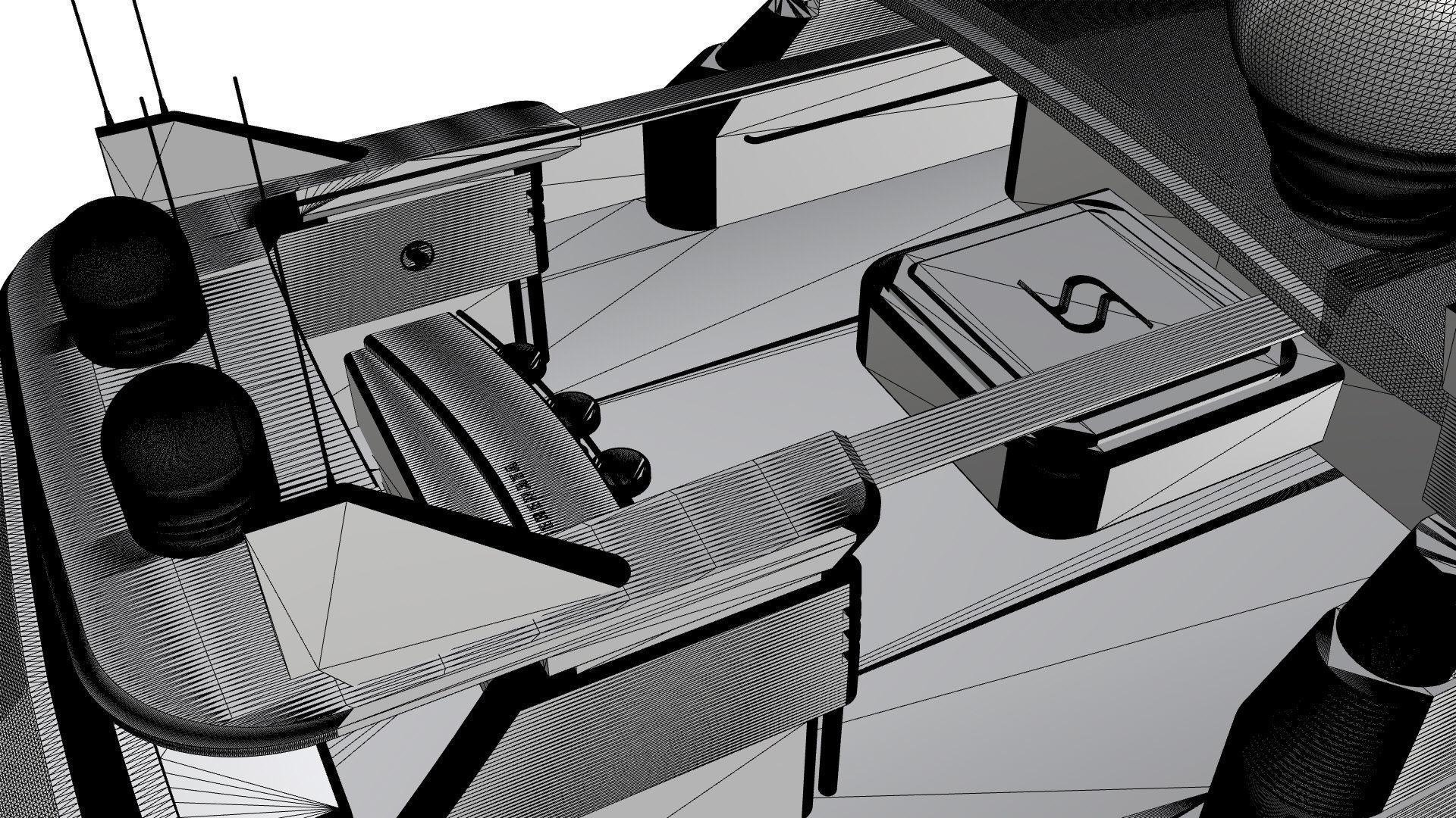 48 Meter Superyacht 3D model_17