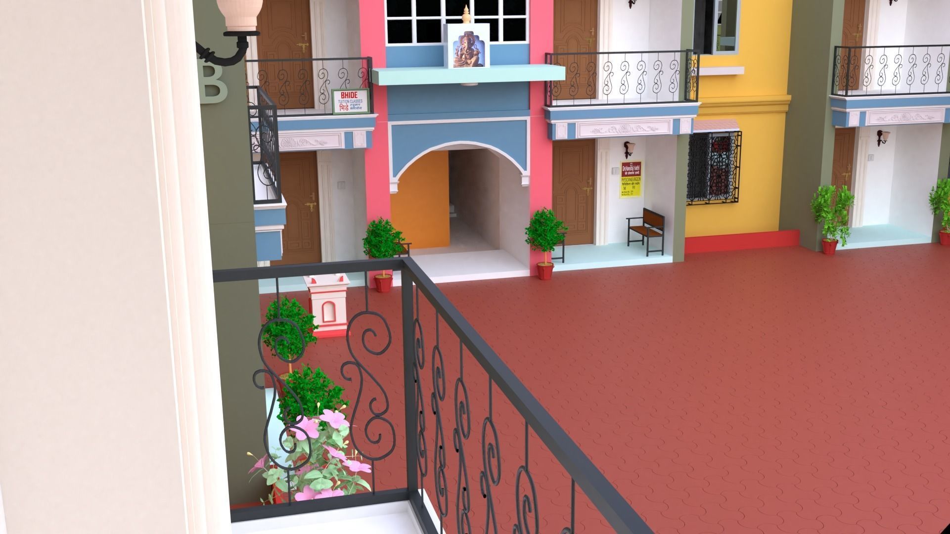 GOKUL DHAM SOCIETY 3D model_22