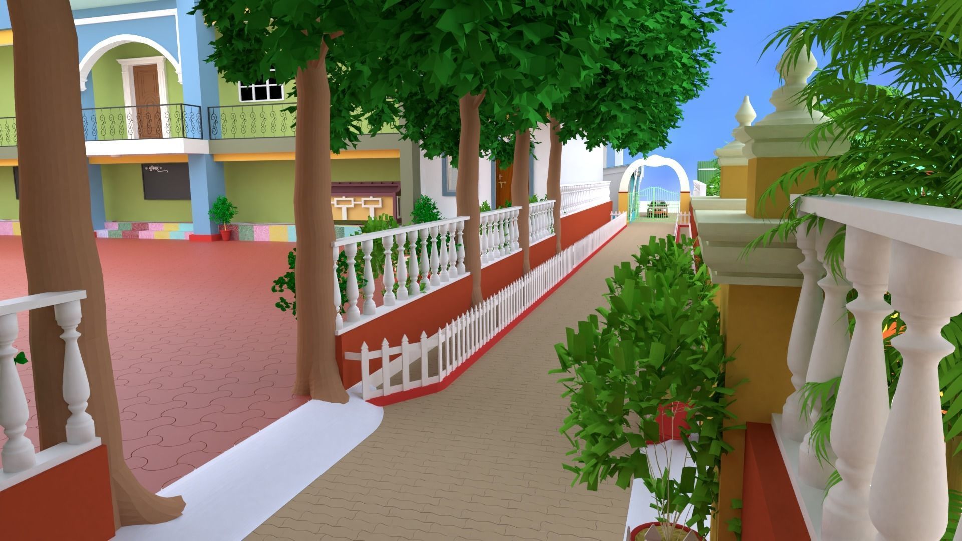 GOKUL DHAM SOCIETY 3D model_21