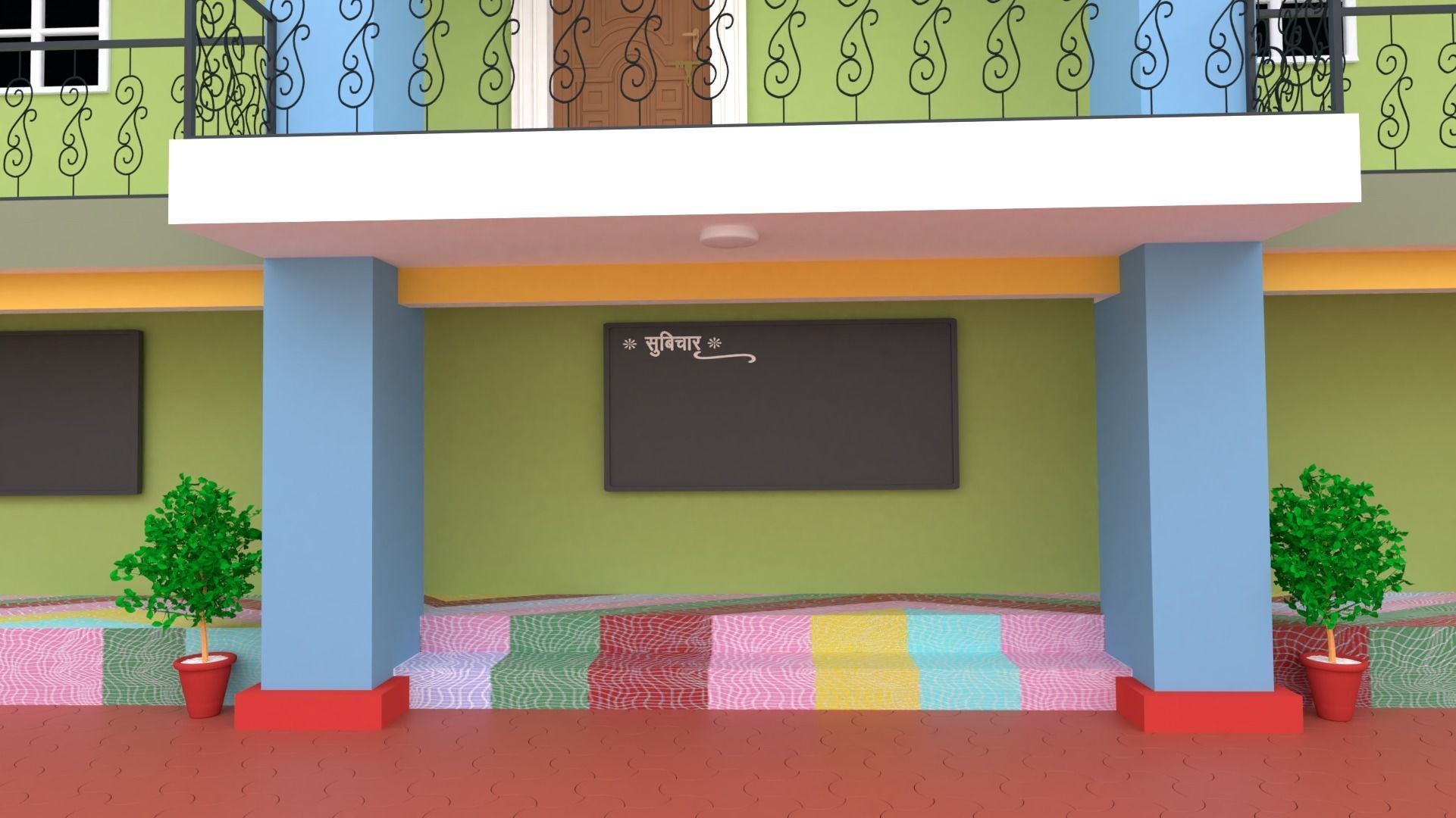 GOKUL DHAM SOCIETY 3D model_26