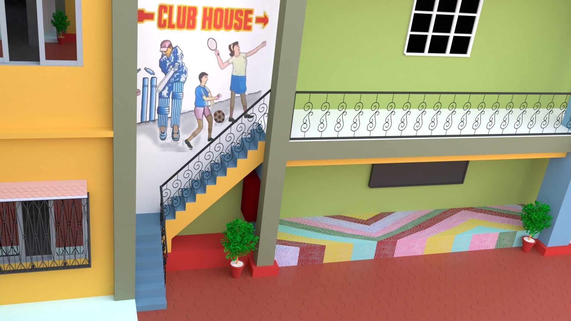 GOKUL DHAM SOCIETY 3D model_27