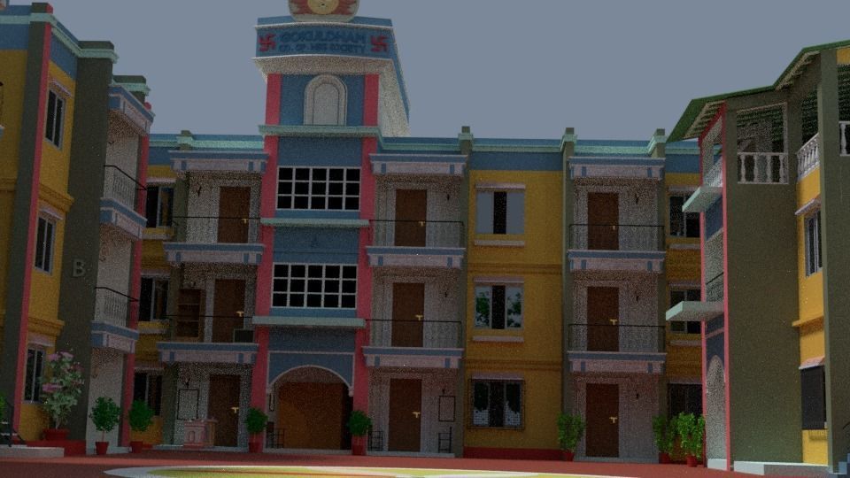 GOKUL DHAM SOCIETY 3D model_66