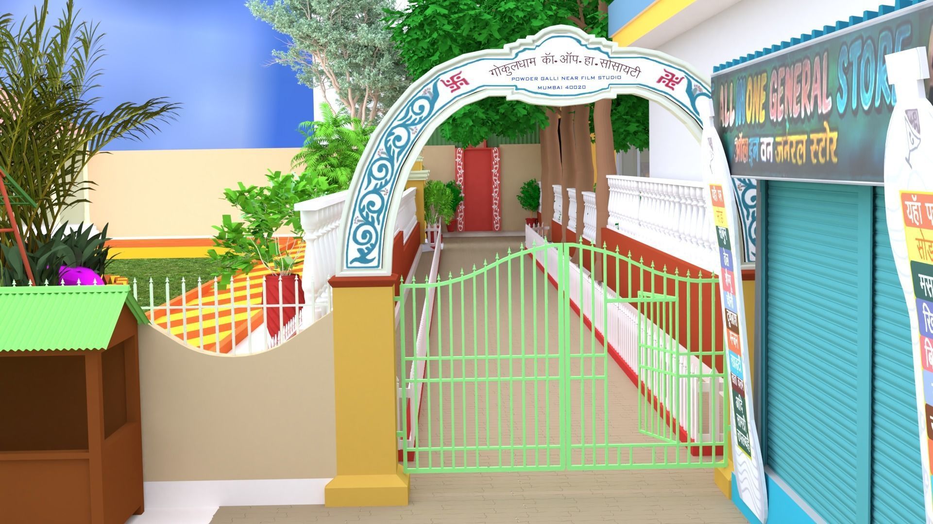 GOKUL DHAM SOCIETY 3D model_19