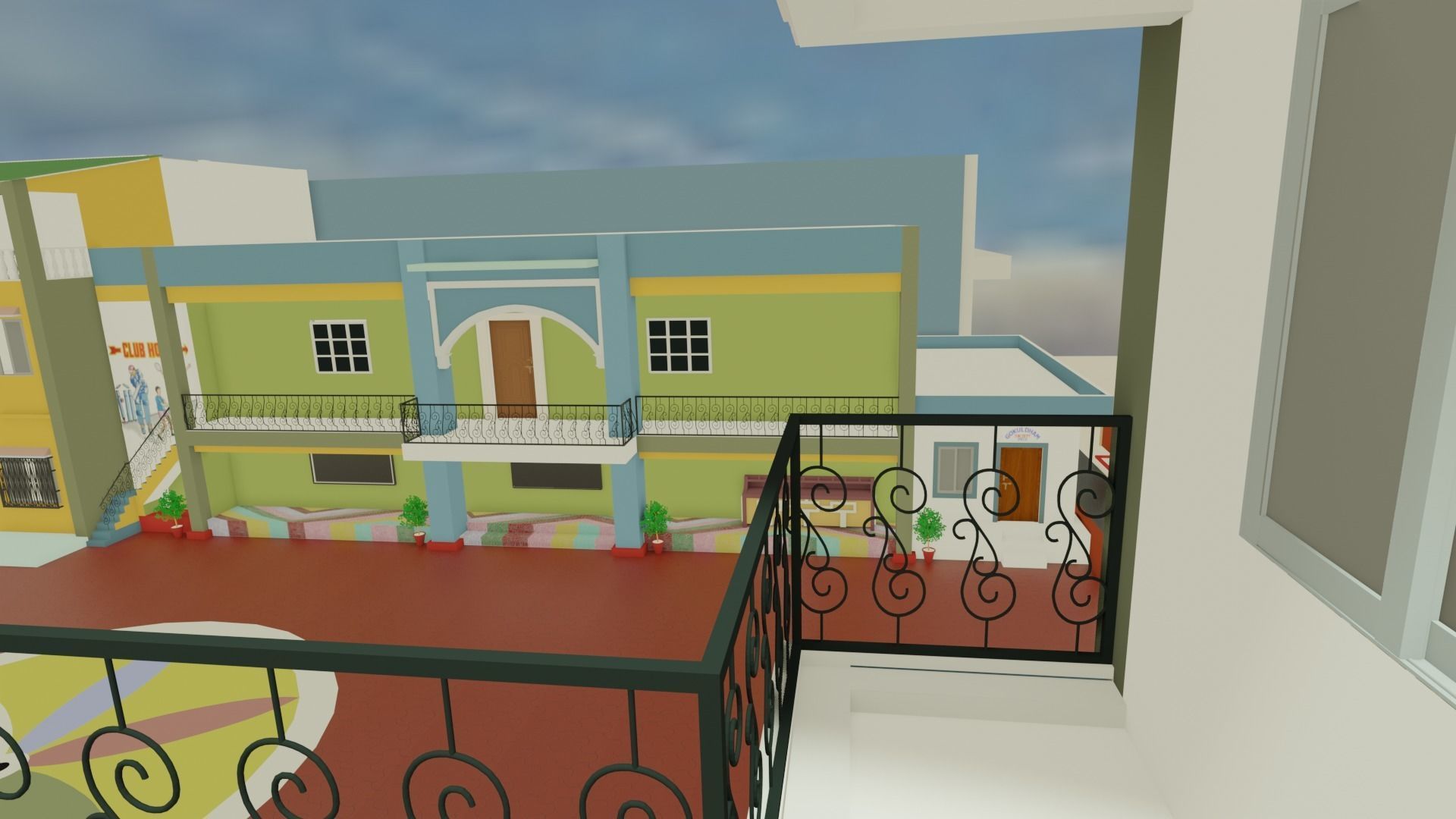 GOKUL DHAM SOCIETY 3D model_74