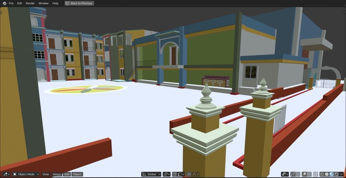 GOKUL DHAM SOCIETY 3D model_65