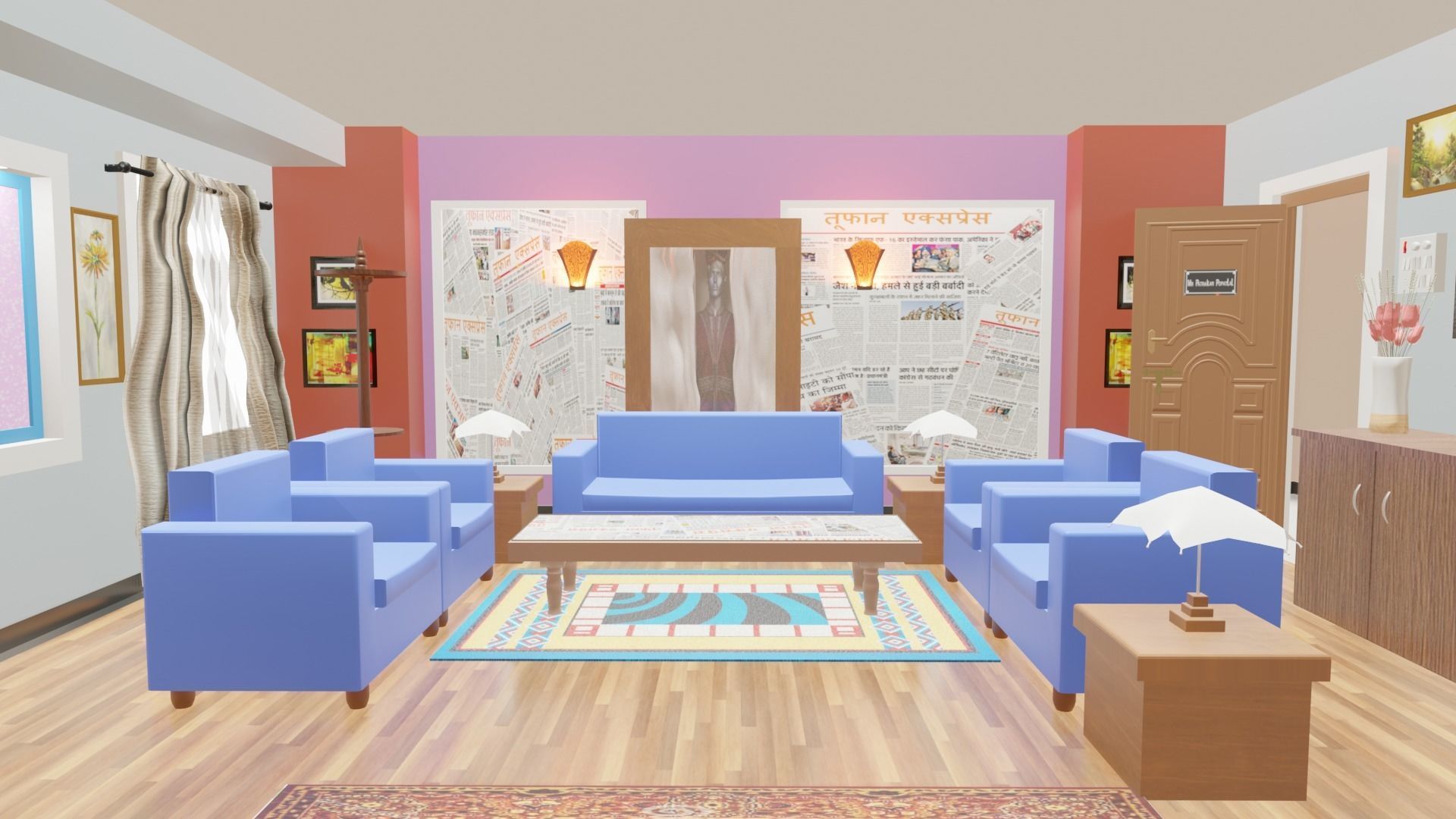 GOKUL DHAM SOCIETY 3D model_12