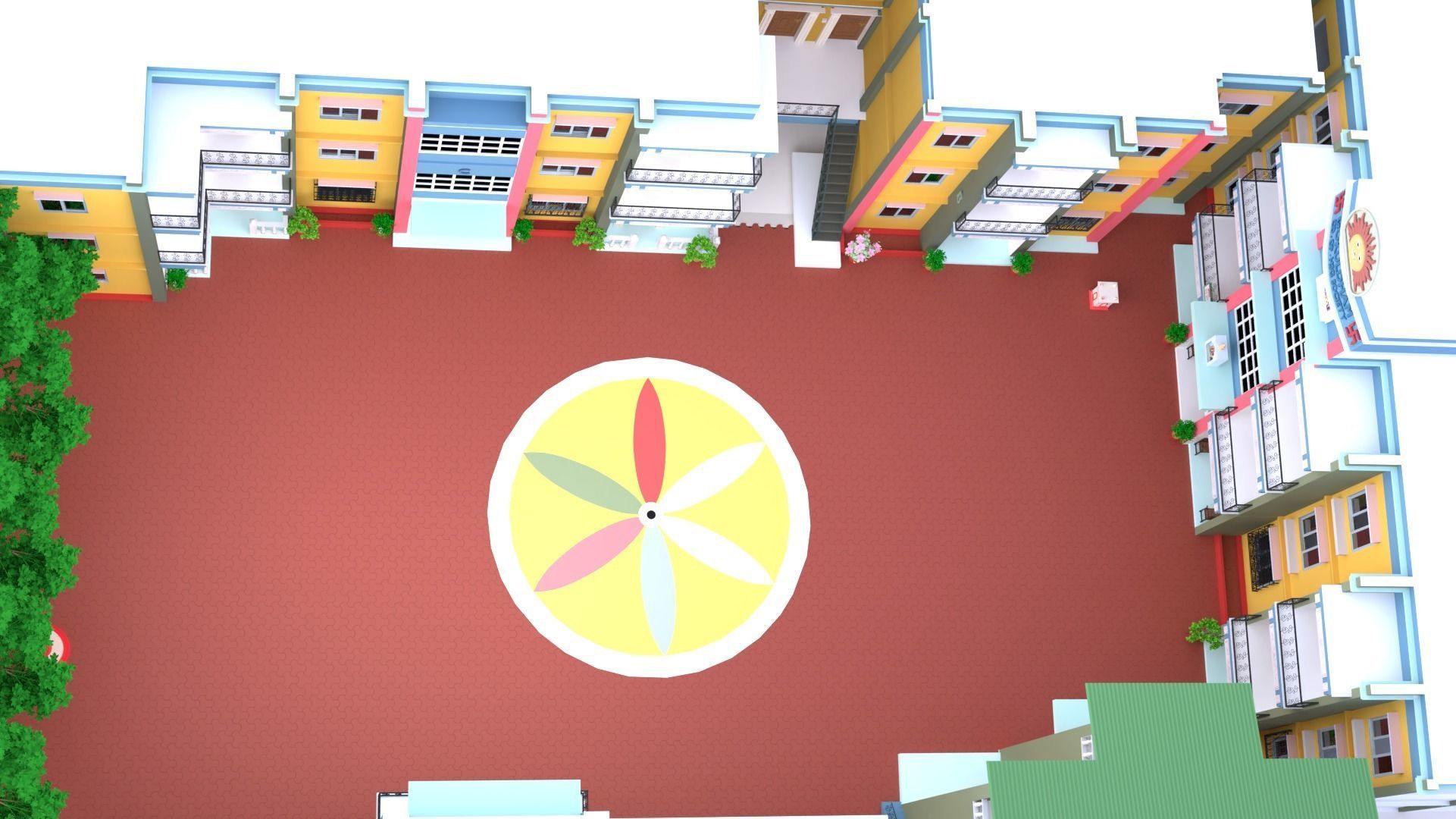 GOKUL DHAM SOCIETY 3D model_13