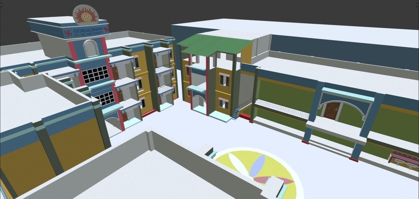 GOKUL DHAM SOCIETY 3D model_69