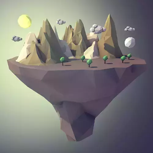 Low poly Small Landscape