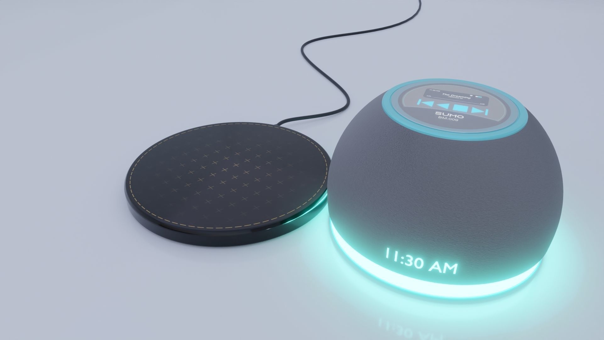 Wireless speaker SUMO 3D model 3D model_4