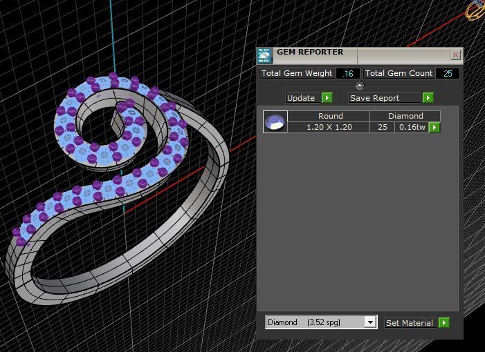 3Dm Stl Digital file Diamond ring Jewelry 3D print model 3D print model_9